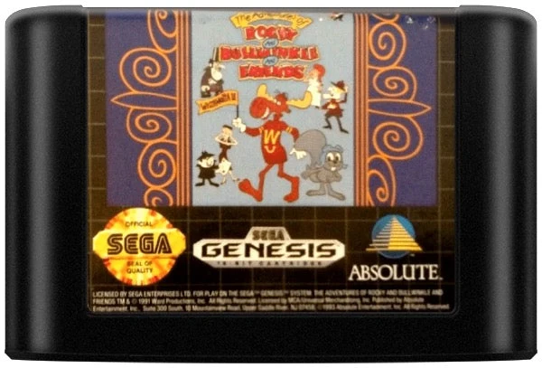 The Adventures of Rocky and Bullwinkle and Friends - Sega Genesis