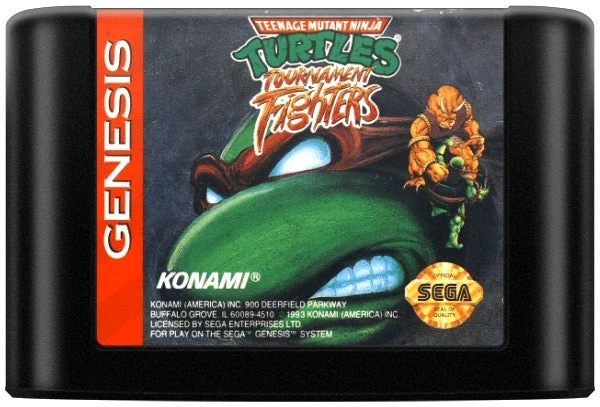 Teenage Mutant Ninja Turtles Tournament Fighters - Sega Genesis