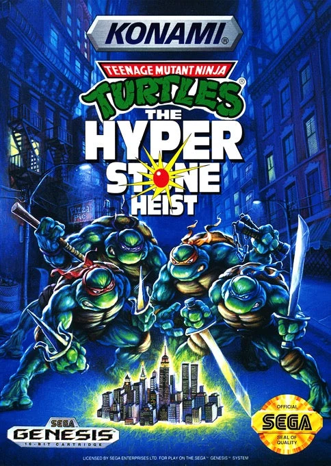 Teenage Mutant Ninja Turtles Hyperstone Heist - Sega Genesis