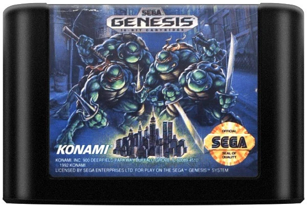 Teenage Mutant Ninja Turtles Hyperstone Heist - Sega Genesis