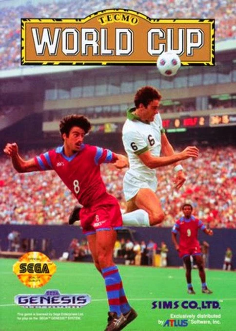 Tecmo World Cup 92 - Sega Genesis