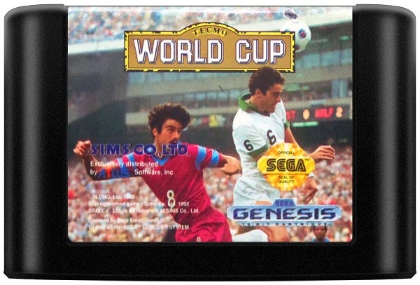 Tecmo World Cup 92 - Sega Genesis