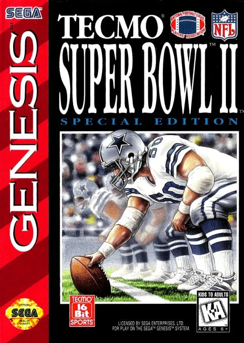 Tecmo Super Bowl II Special Edition - Sega Genesis