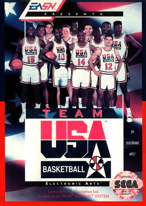 Team USA Basketball - Sega Genesis