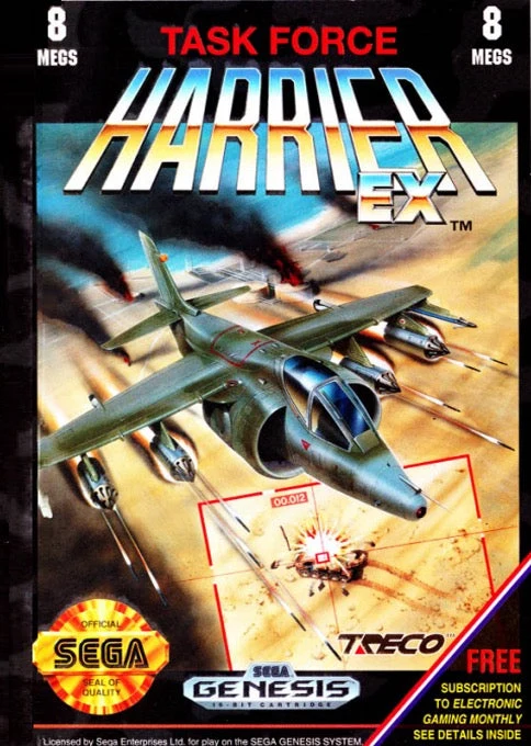 Task Force Harrier - Sega Genesis