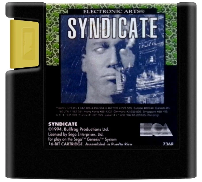 Syndicate - Sega Genesis