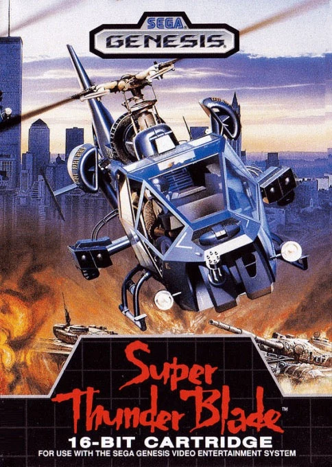 Super Thunder Blade - Sega Genesis