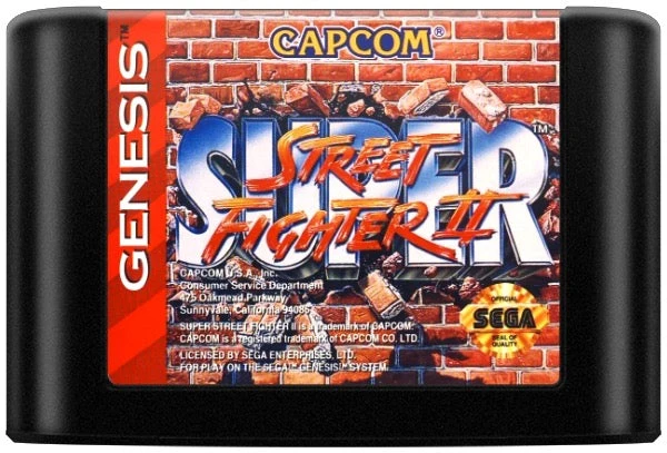 Super Street Fighter II - Sega Genesis