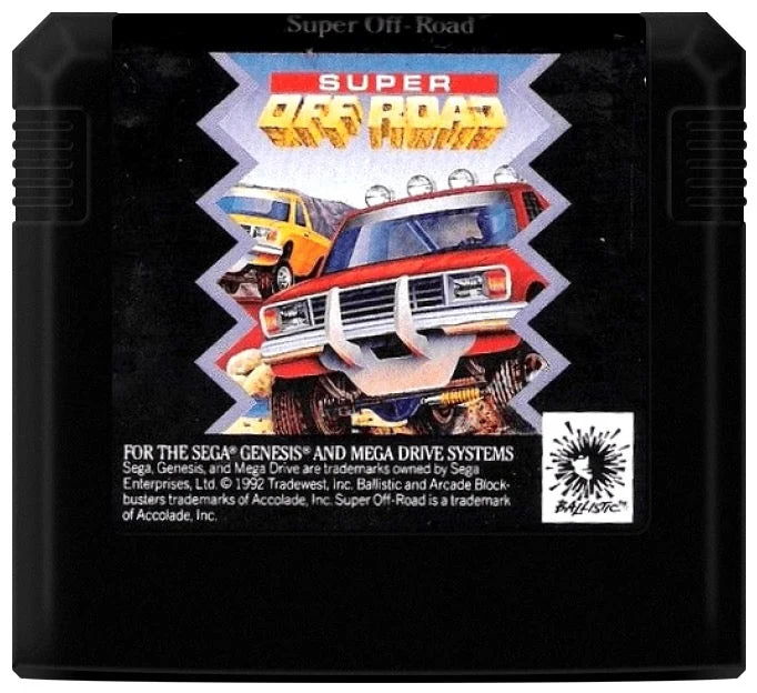Super Off Road - Sega Genesis