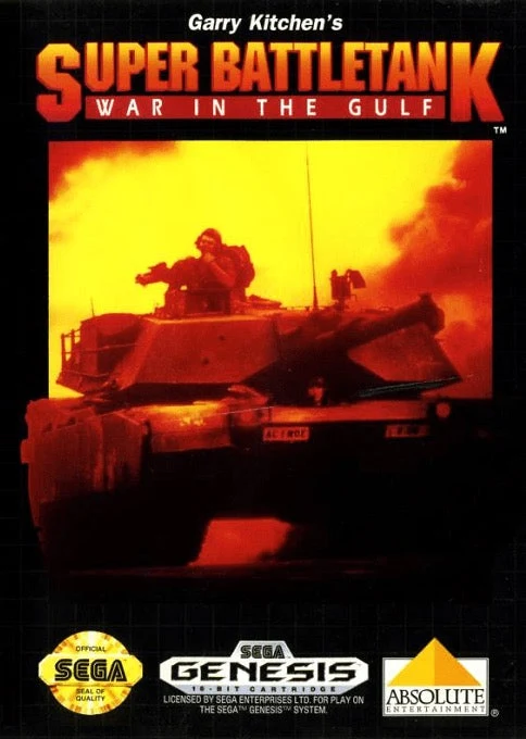 Super Battletank War in the Gulf - Sega Genesis
