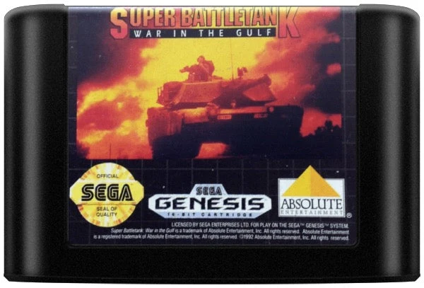 Super Battletank War in the Gulf - Sega Genesis