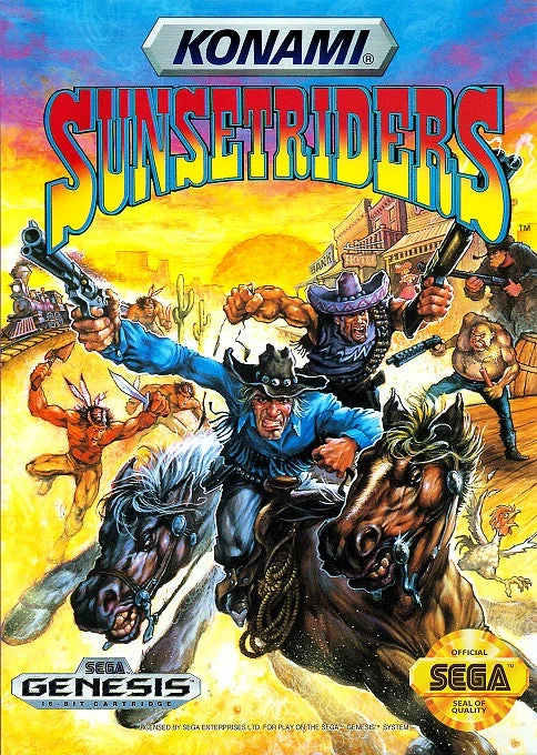 Sunset Riders - Sega Genesis