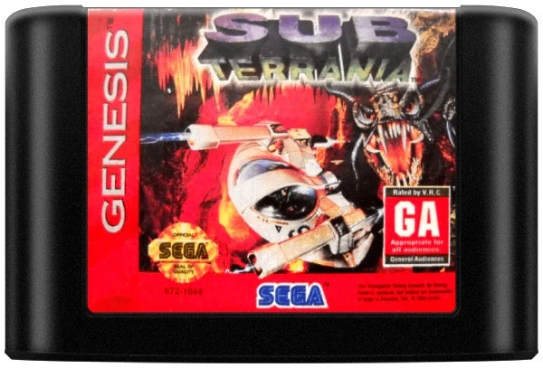 Sub Terrania - Sega Genesis