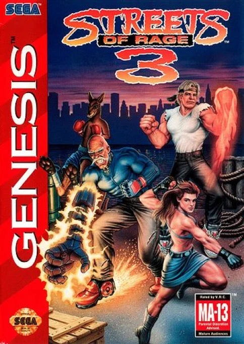 Streets of Rage 3 - Sega Genesis