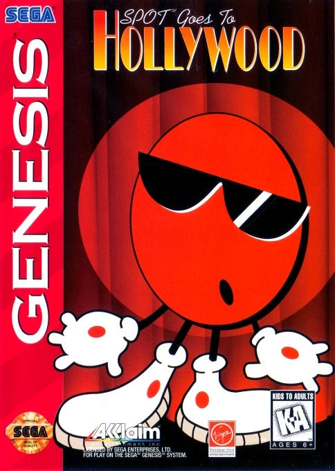 Spot Goes To Hollywood - Sega Genesis