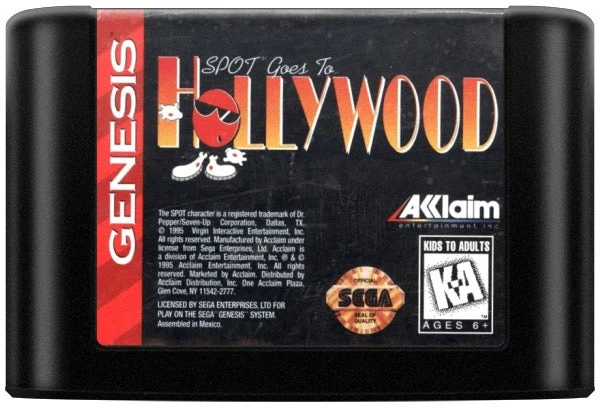 Spot Goes To Hollywood - Sega Genesis
