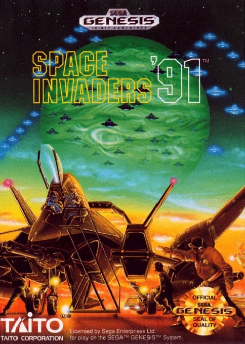 Space Invaders 91 - Sega Genesis