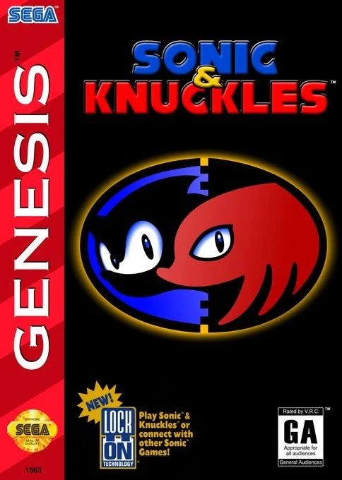 Sonic and Knuckles - Sega Genesis