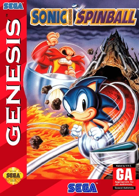 Sonic Spinball - Sega Genesis