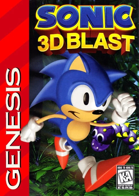 Sonic 3D Blast - Sega Genesis