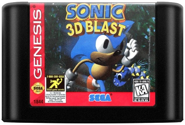 Sonic 3D Blast - Sega Genesis