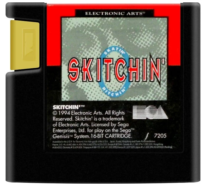 Skitchin - Sega Genesis