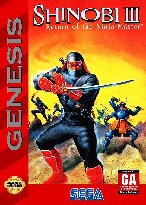 Shinobi III Return of the Ninja Master - Sega Genesis