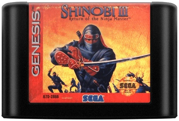Shinobi III Return of the Ninja Master - Sega Genesis