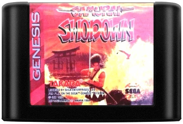 Samurai Shodown - Sega Genesis