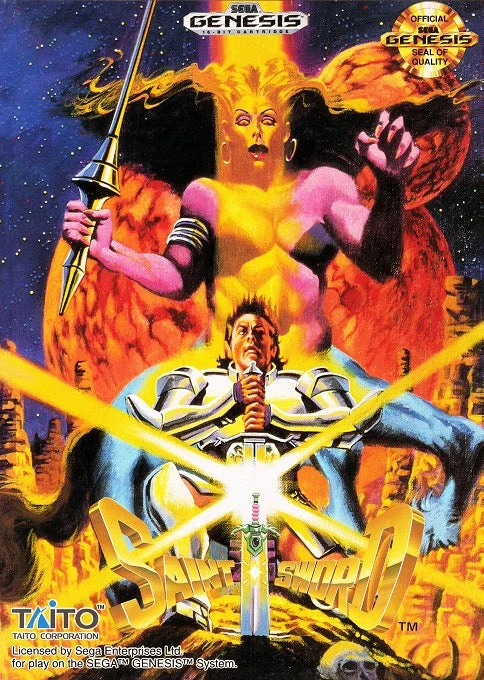 Saint Sword - Sega Genesis
