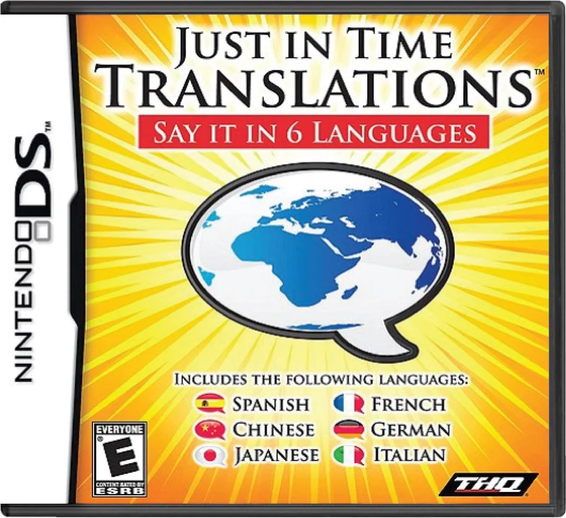 Just In Time Translations - Nintendo DS
