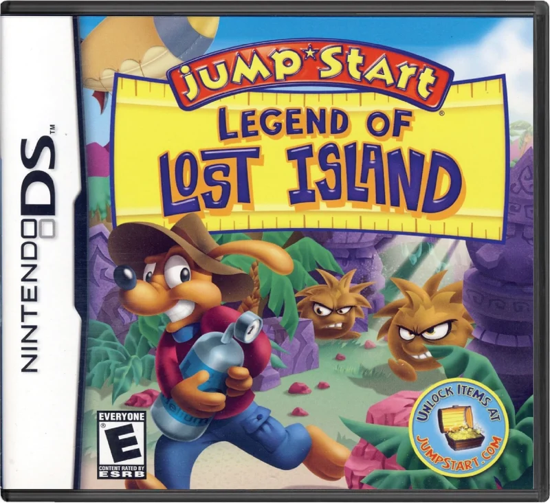JumpStart Legend of Lost Island - Nintendo DS