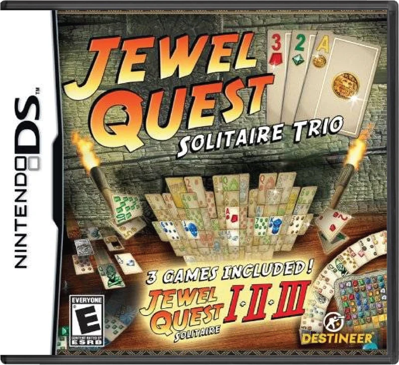 Jewel Quest Solitaire Trio - Nintendo DS
