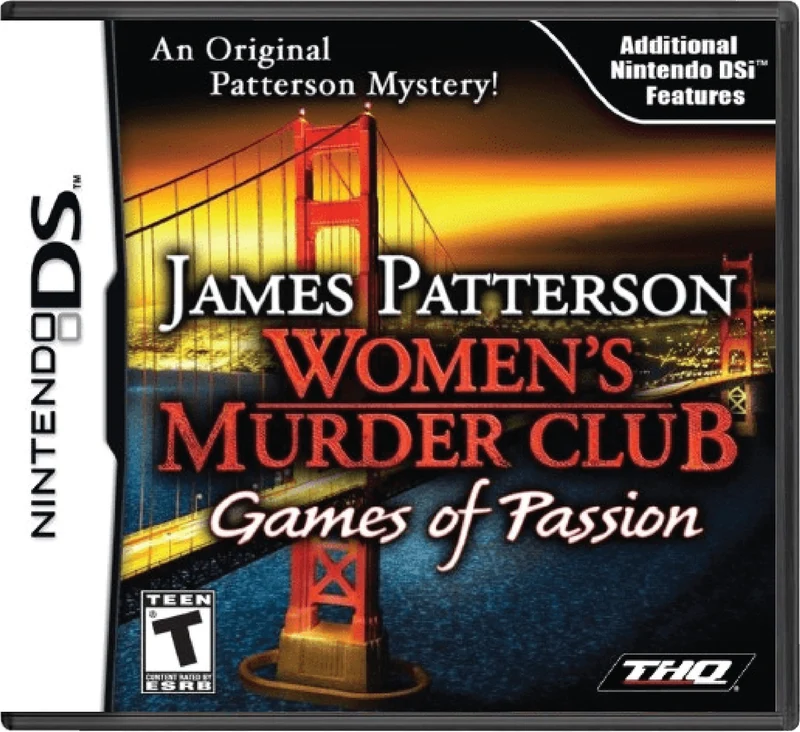 James Patterson's Women's Murder Club Games of Passion - Nintendo DS
