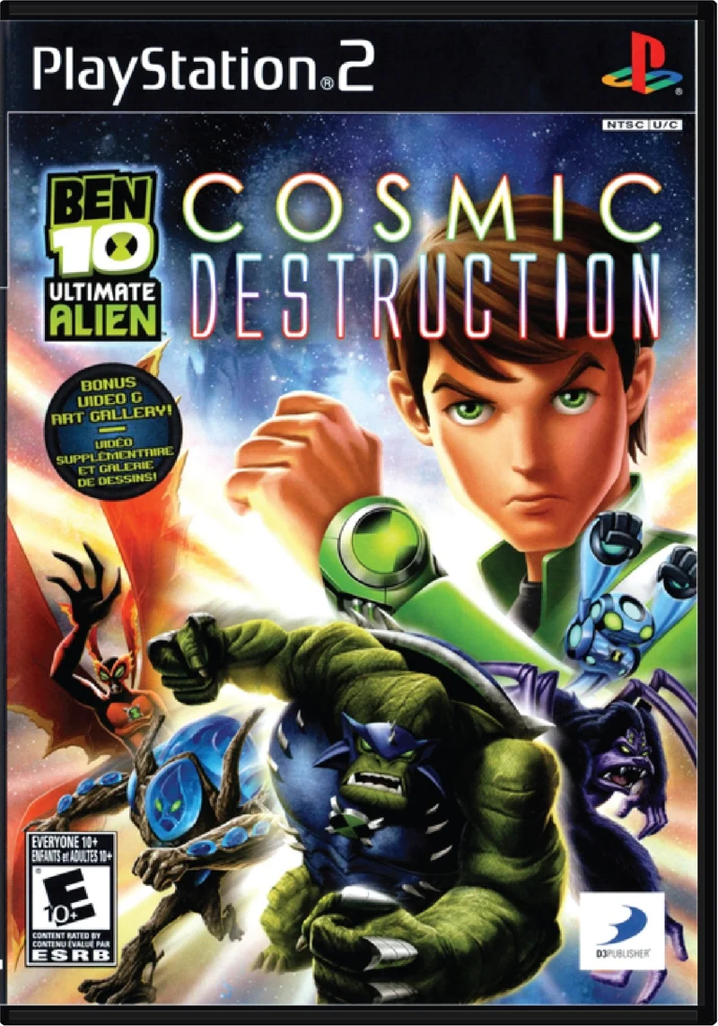 Ben 10 Ultimate Alien Cosmic Destruction - Sony PlayStation 2 (PS2)