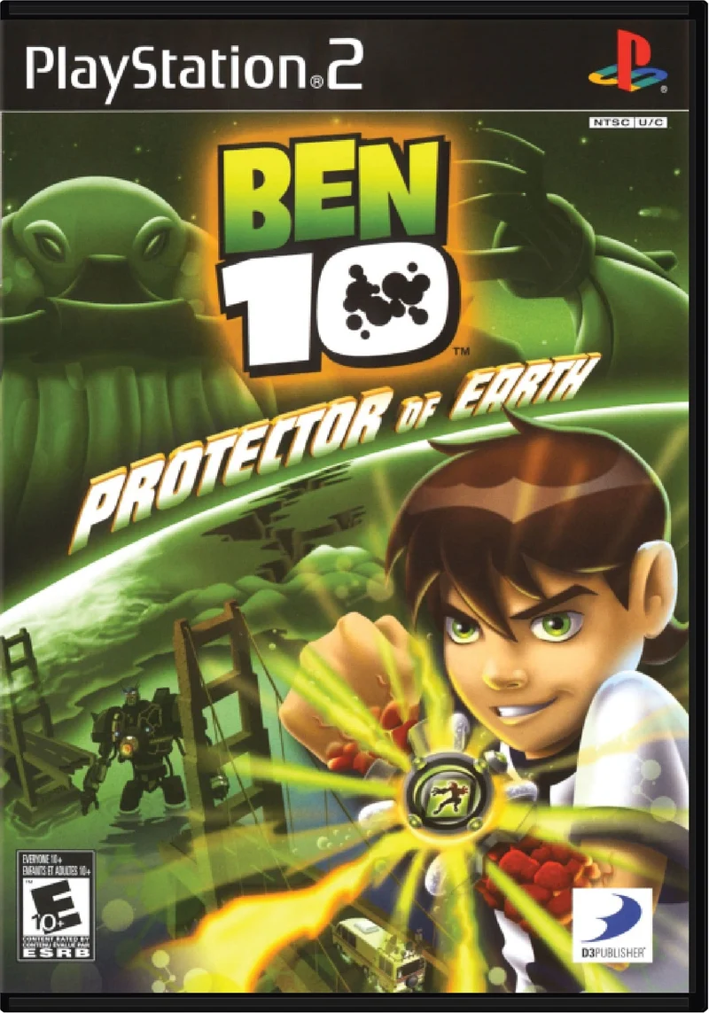Ben 10 Protector of Earth - Sony PlayStation 2 (PS2)