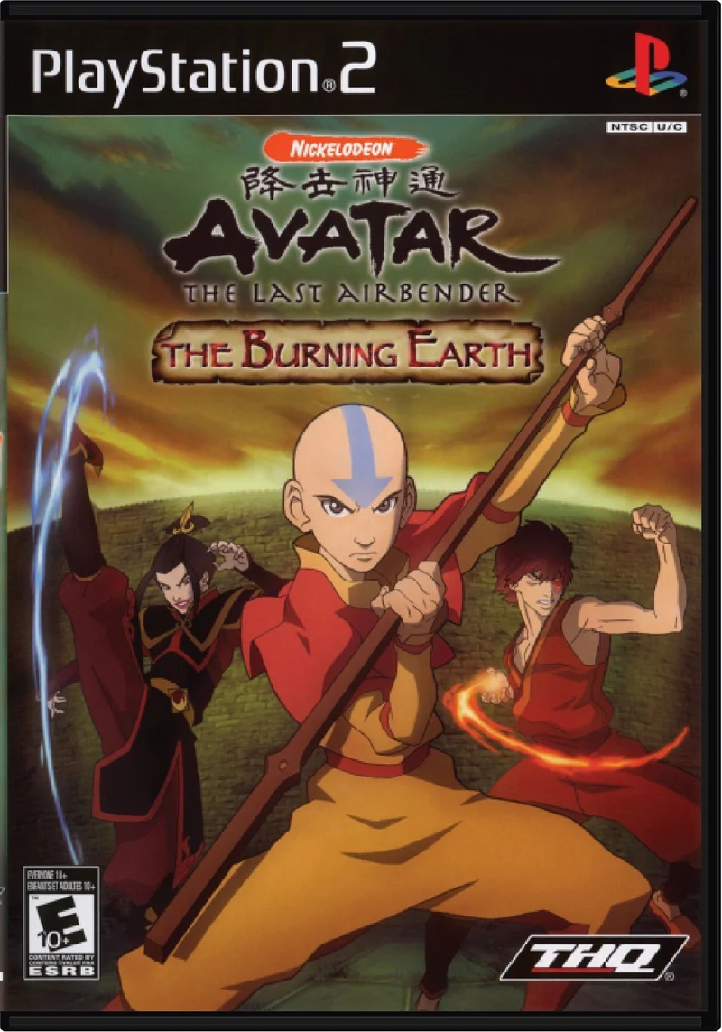 Avatar the Burning Earth - Sony PlayStation 2 (PS2)