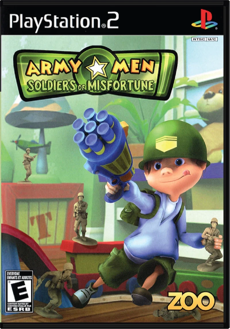 Army Men Soldiers of Misfortune - Sony PlayStation 2 (PS2)