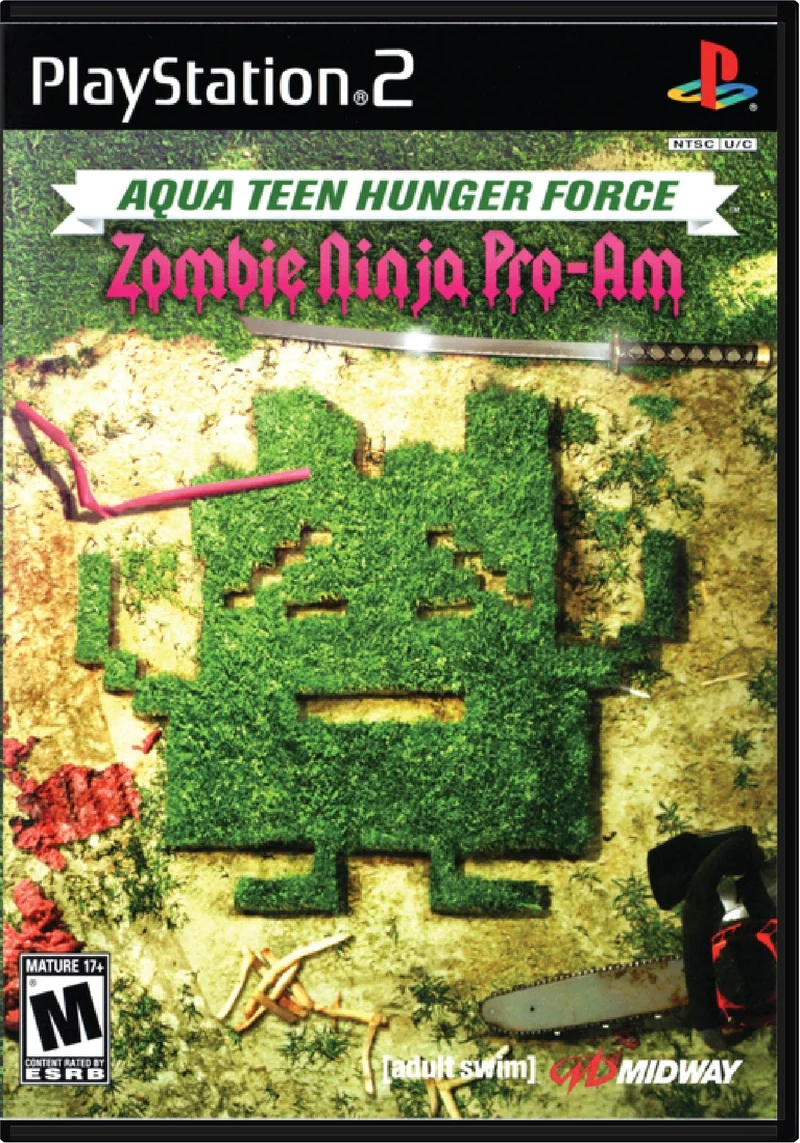 Aqua Teen Hunger Force Zombie Ninja Pro-Am - Sony PlayStation 2 (PS2)