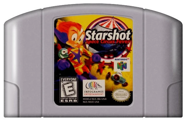 Starshot Space Circus Fever - Nintendo N64
