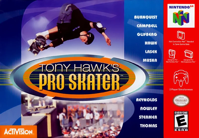 Tony Hawk's Pro Skater - Nintendo N64