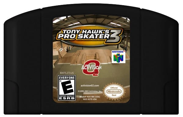 Tony Hawk Pro Skater 3 - Nintendo N64