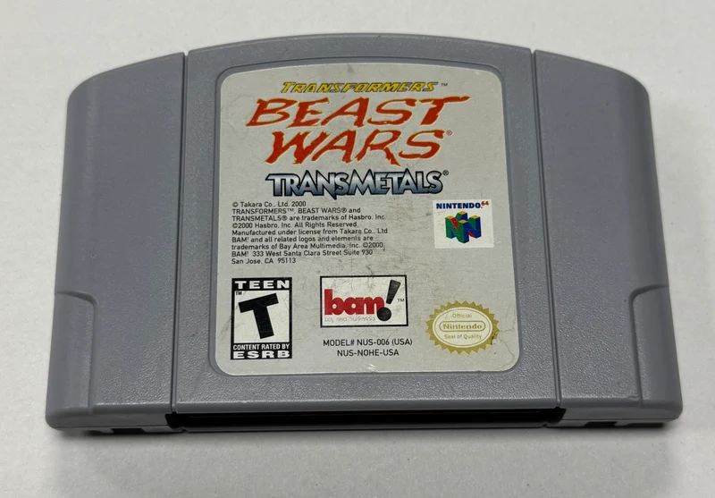Transformers Beast Wars Transmetals - Nintendo N64