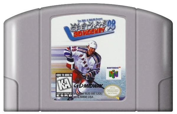 Wayne Gretzky's 3D Hockey 98 - Nintendo N64