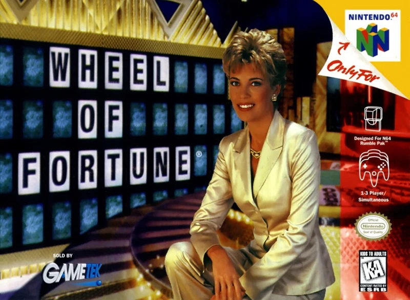 Wheel of Fortune - Nintendo N64