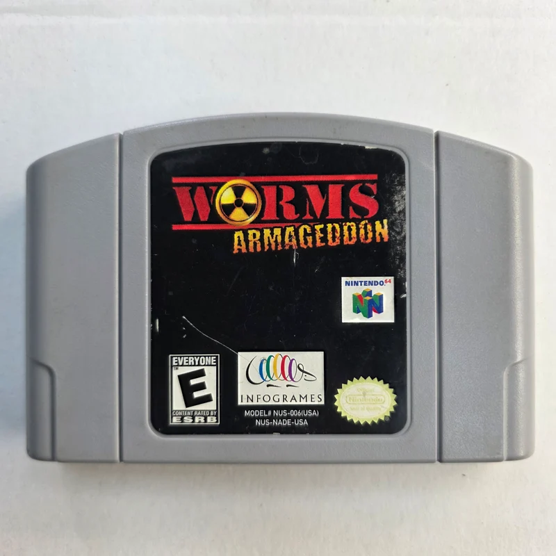 Worms Armageddon - Nintendo N64