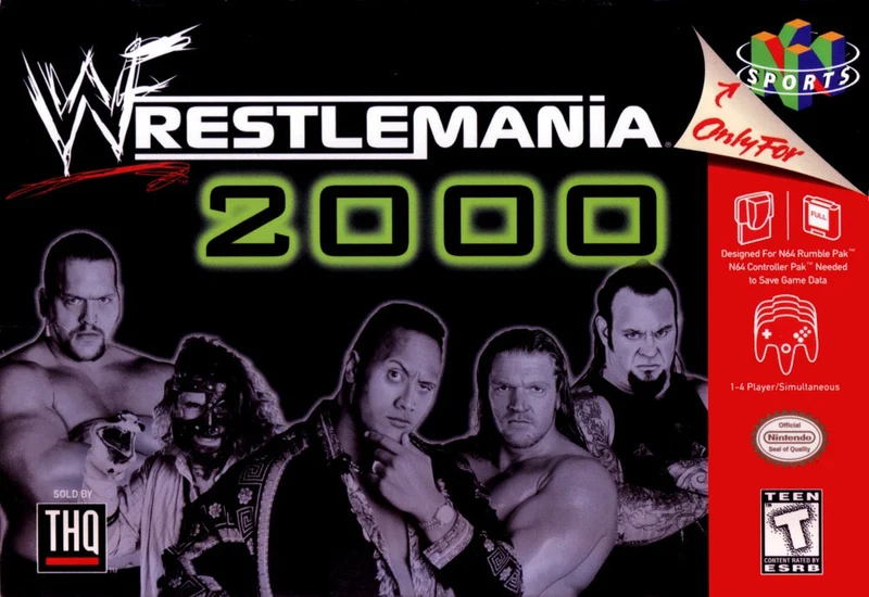 WWF Wrestlemania 2000 - Nintendo N64