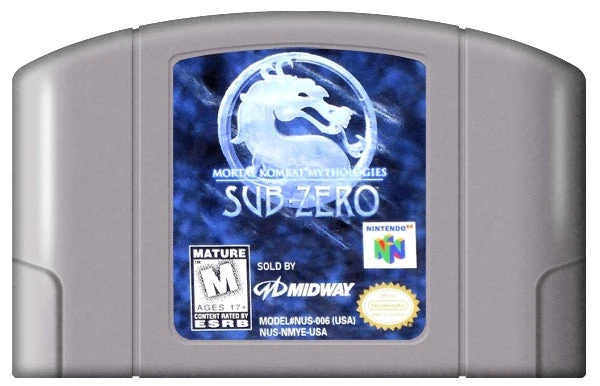 Mortal Kombat Mythologies Sub-Zero - Nintendo N64