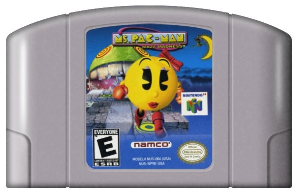 Ms. Pac-Man Maze Madness - Nintendo N64