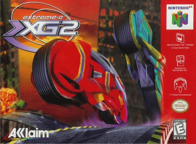 Extreme-G 2 XG2 - Nintendo N64